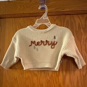Gerber Cream Knit Sweater